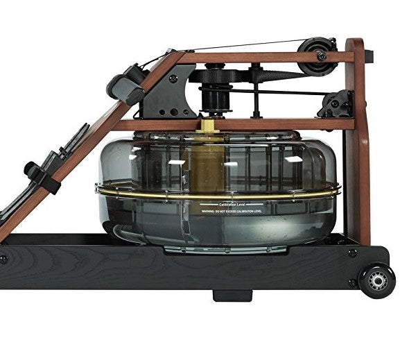 Indoor Fluid Rowing Machine with Computer Display- Viking 2 Plus Reserve (American Ash Wood Rails) -
