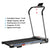 Foldable Treadmill with LED display - Running Walking Jogging Exercise Fitness Machine - Electric Motorized for Home Indoor Office Apartment CFB JK1608E-1